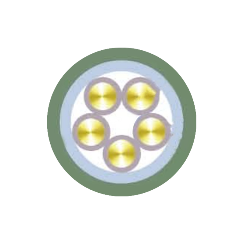สายเคเบิลหุ้มฉนวนยางเหนียวที่มีแรงดันไฟฟ้าสูงสุดและรวมถึง 450/750V