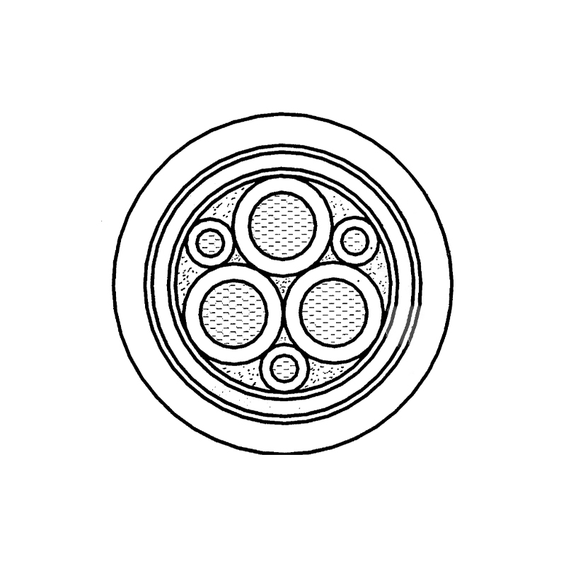 สายไฟจ่ายไฟพิกัดแรงดันไฟฟ้าสูงสุดและรวม 6kV สำหรับหม้อแปลงความถี่