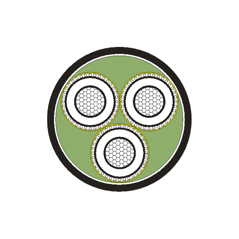 สายไฟหุ้มฉนวน XLPE สำหรับแรงดันไฟฟ้า 3.6 / 6kV -26 / 35kV