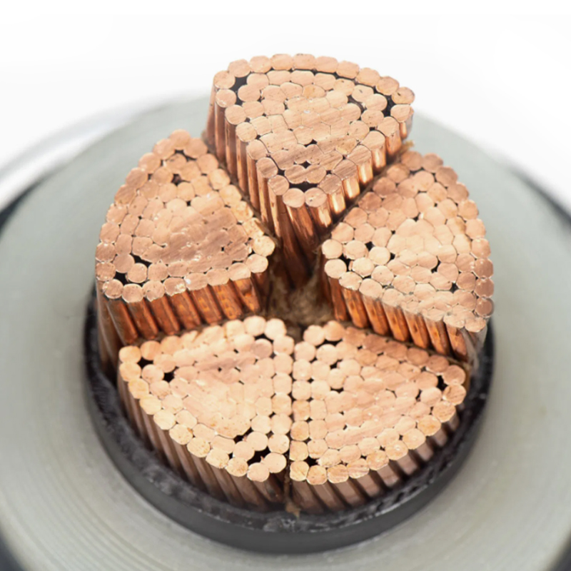 ปลอกอลูมิเนียมลูกฟูกสายเคเบิลฉนวน XLPE สำหรับแรงดันไฟฟ้าพิกัด 290 / 500kV