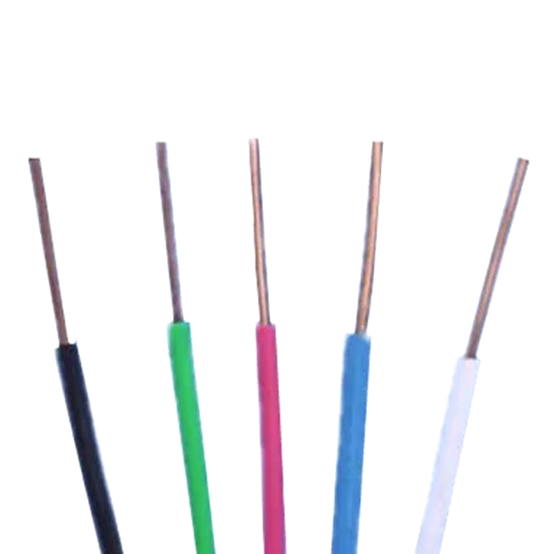 สายไฟหุ้มฉนวน XLPE/PVC (สาย) พิกัดแรงดันไฟฟ้าไม่เกิน 450/750V