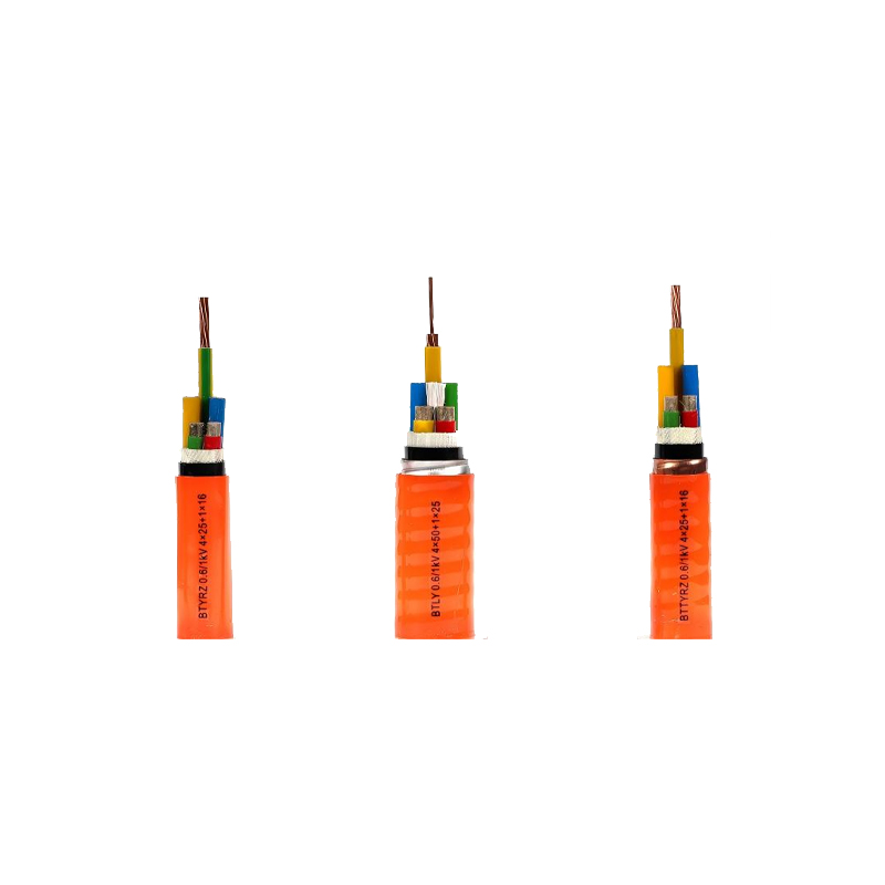 สายเคเบิลกันไฟแบบยืดหยุ่นของเปลือกทองแดงลดริ้วรอย